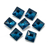 Pointed Back Glass Rhinestone Cabochons RGLA-T027-8x8mm-15-1