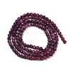 Natural Ruby Beads Strands G-C181-B06-02-3