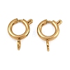 304 Stainless Steel Spring Ring Clasps STAS-B095-05D-G-1