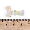 Gradient Color Transparent Acrylic Beads OACR-M023-01E-3