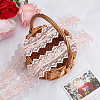 3 Yards Polyester Flower Lace Trim OCOR-OC0001-67A-5