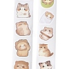 500Pcs Cat Theme Roll Stickers DIY-S049-01D-2