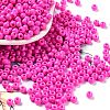 Baking Paint Glass Seed Beads SEED-H002-I-B511-1