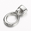 304 Stainless Steel Hook Clasps STAS-E133-092P-2