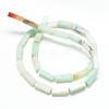 Natural Flower Amazonite Bead Strands G-R299-23-2