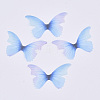 Two Tone Polyester Fabric Wings Crafts Decoration FIND-S322-011B-03-1