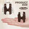 6Pcs Wooden Plant Support DIY-NB0012-76C-9