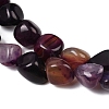 Natural Agate Beads Strands G-L630-F01-01C-4