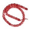 Transparent Glass Beads Strands GL-A001-01A-08-4