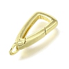Brass Spring Gate Rings KK-V007-15G-2