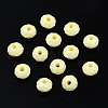 Spray Painted Acrylic Beads MACR-S280-03E-4