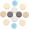 SUNNYCLUE 12Pcs 6 Colors PVD Vacuum Plating 304 Stainless Steel Pendants STAS-SC0002-14B-1