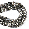 2 Strands Transparent Electroplate Glass Beads Strand GLAA-TA0002-62-2