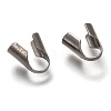 Tarnish Resistant 304 Stainless Steel Folding Crimp Ends LS-STAS-G122-09P-B02-1