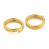 Brass Split Rings KK-N254-36G-2