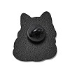 Shiba Inu with Blanket Enamel Pins JEWB-I055-04EB-02-2