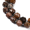 Natural Jasper Beads Strands G-O201B-140G-3