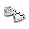 304 Stainless Steel Locket Pendants STAS-S171-13P-02-2