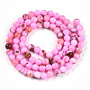 Natural Persian Jade Beads Strands G-A255-A02-04G-2