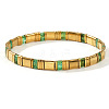 Glass Seed Beads Stretch Bracelets for Women MR9301-13-1