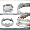 ABS Plastic Exhaust Hose Interface for Mobile Air Conditioner FIND-WH0521-114-3