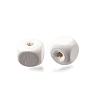 Spray Painted Wooden Beads WOOD-P021-01A-30-2