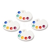 Opaque Resin Pendants CRES-M023-05-3