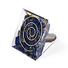 Orgonite Pyramid Resin Energy Generators DJEW-N003-07A-3