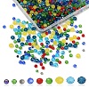 1050Pcs 10 Styles Glass Beads GLAA-YW0004-19B-1