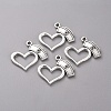 Tibetan Style Alloy Pendants TIBEP-WH0002-12AS-2