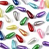 172Pcs 102G ABS Plastic Imitation Pearl Teardrop Beads MACR-FS0002-24-3