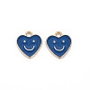 Alloy Enamel Charms ENAM-T016-12C-RS-2