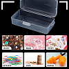 Transparent Plastic Storage Boxes CON-WH0094-35A-6