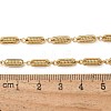 304 Stainless Steel Spiral Link Chain Necklaces NJEW-S442-10G-5