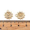 Rack Plating Brass Micro Pave Cubic Zirconia Pendants KK-K333-95G-3