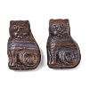 Czech Pressed Glass Beads GLAA-I061-02E-1