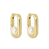 Fashionable S925 Sterling Silver Rectangle Hoop Earrings YL1493-1-4