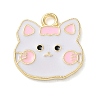 Cute Animal Alloy Enamel Pendants ENAM-U002-03B-KCG-1