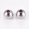 Tarnish Resistant 202 Stainless Steel Rondelle Spacer Beads STAS-F094-06C-P-2