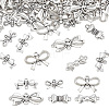 120Pcs 6 Styles Tibetan Style Alloy Connector Charms FIND-HY0004-17-1