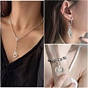 40Pcs 8 Styles Tibetan Style Alloy Pendants TIBEP-YW0001-75-6