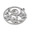 Non-Tarnish 304 Stainless Steel Pendants STAS-B062-05P-2