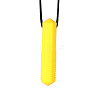 Column Food Grade Eco-Friendly Silicone Pendants PW-WGCC13E-02-1