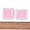 Opaque Resin Cabochons CRES-T025-11M-4