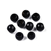 Dyed Natural Black Agate Beads G-T092-10mm-06-1