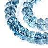 Crackle Transparent Glass Beads Strands GLAA-N074-02A-11-3