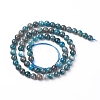 Natural Apatite Beads Strands G-L554-01-6mm-3