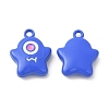 Alloy Enamel Pendants ENAM-D050-03-2