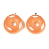 Opaque Resin Imitation Food Pendants RESI-Q232-08D-1