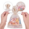 Organza Gift Bags with Lace OP-PH0001-09-5